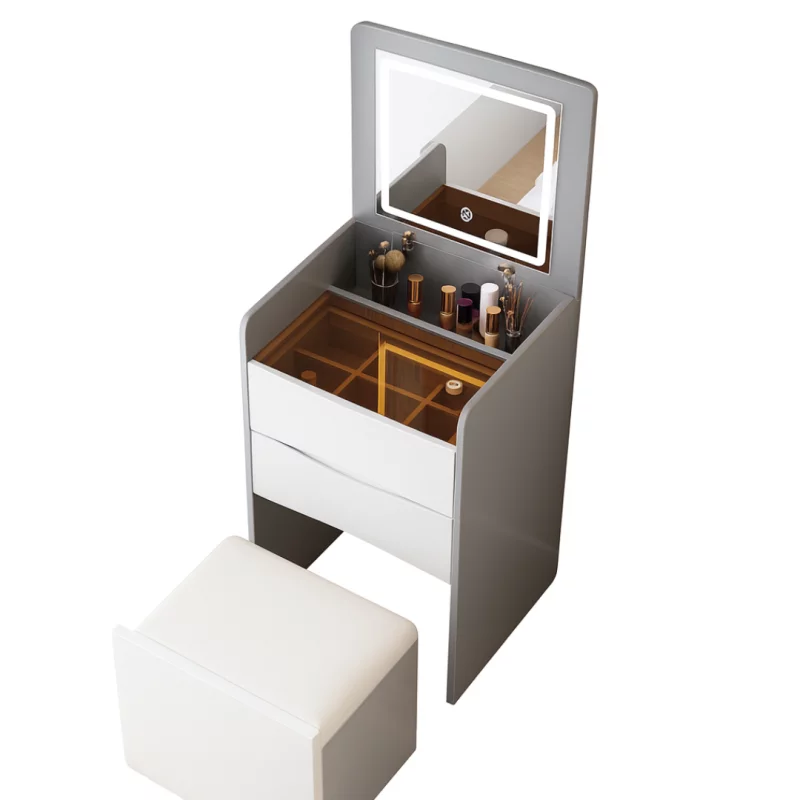 masuta-de-machiaj-compacta-cu-oglinda-si-spatiu-de-depozitare-2027__w800_h800_c SET DIVA – Компактна тоалетка за грим с огледало и място за съхранение - Image 1