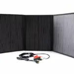 Преносим слънчев панел 100W, сгъваем по 3 броя, IP65 с директно захранване за автомобилни хладилници, гъвкав, за кабини, каравани, палатки, къмпинг - Image 4