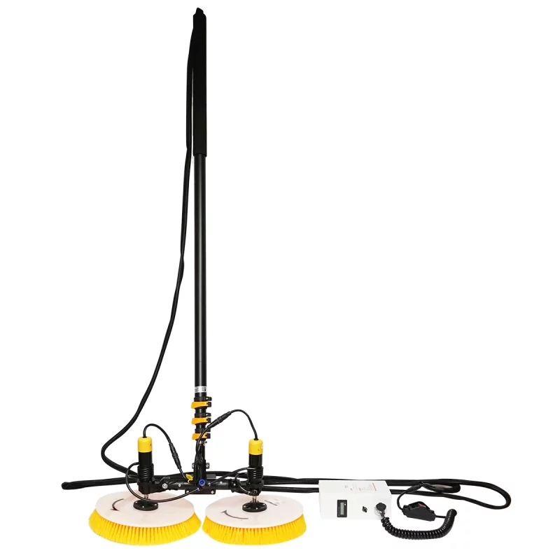 perie-dubla-de-curatat-panouri-fotovoltaice-cu-baterie-24v26ah-motor-fara-perii-si-maner-telescopic-pana-la-75-m-7633__w800_h800_c Двойна четка за почистване на фотоволтаични панели, безчетков мотор и телескопична дръжка до 7,5 м + литиева батерия - Image 1