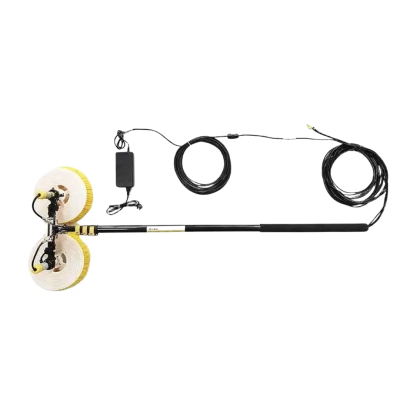 perie-dubla-de-curatat-panouri-fotovoltaice-cu-cablu-de-alimentare-motor-fara-perii-si-maner-telescopic-pana-la-75-m-6594__w800_h800_c Двойна четка за почистване на фотоволтаични панели с захранващ кабел, мотор без четки и телескопична дръжка до 7.5 м. - Image 1