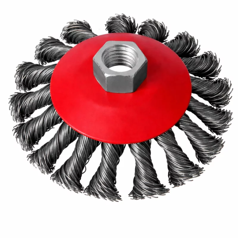 perie-rotativa-cu-sarma-rasucita-100-mm-pentru-polizor-unghiular-1459__w800_h800_c Ротационна четка с усукано въже, 100 мм - за ъглошлайф - Image 1