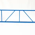 Професионален рафт крак 2000 x 600 500 кг / ниво 1,0 mm дебелина - Image 4