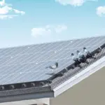 Предпазна мрежа за фотоволтаични панели, поцинкована стомана 150 мм x 15 м - Image 2