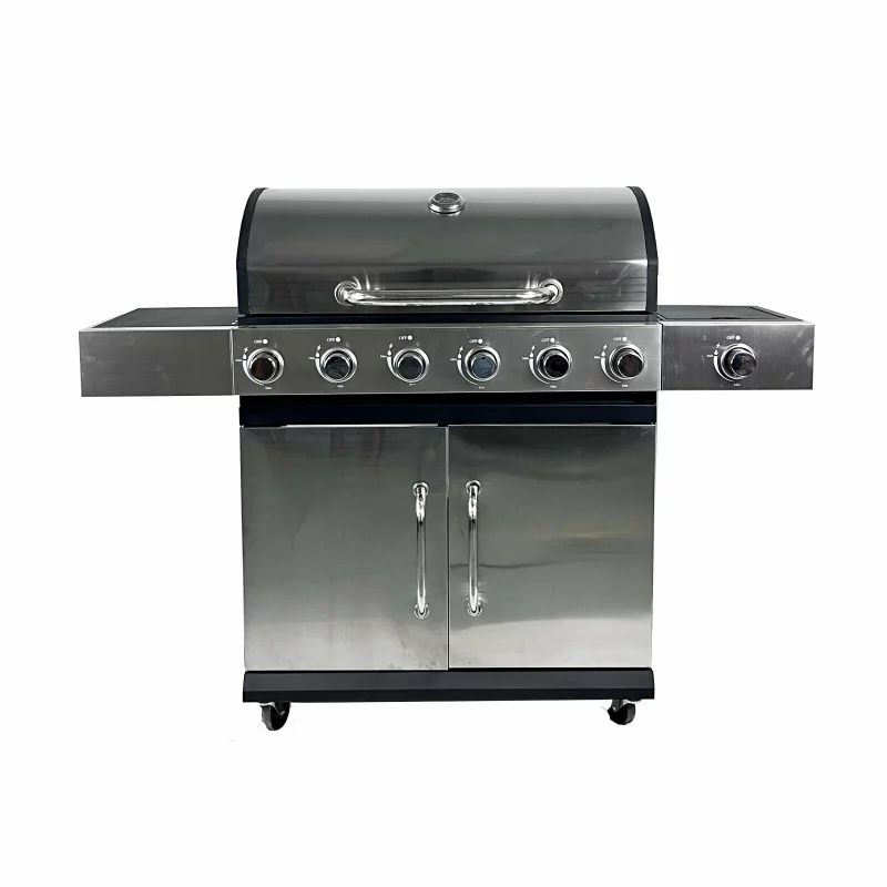 produs-resigilat-gratar-qtc5-51-zone-de-gatit-gaz-termometru-dimensiuni-totale-1545-x90-cm-otel-inoxidabil-7568__w800_h800_c Скара - QL-10, 6+1 зони за готвене, газ, термометър, общи размери 141X48X102 см, неръждаема стомана - Image 1