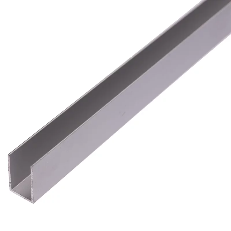 profil-rama-aluminiu-tip-u-pentru-sticla-silver-6000211315-6400__w800_h800_c П образен профил алуминиева рамка за стъкло - Сребърен цвят 6000*21*13*1.5 - Image 1