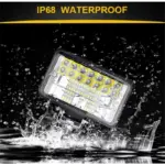 LED проектор P.TIP 14-OFF ROAD: 4"/36W /12V-24V/4000 LM/ IP 68 Водоустойчив - Image 4
