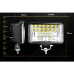 LED проектор P.TIP 14-OFF ROAD: 4"/36W /12V-24V/4000 LM/ IP 68 Водоустойчив - Image 2