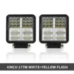 LED проектор P.TIP 31-OFF ROAD: 4"/177W /12V-24V/IP 68 Водоустойчив - Image 3