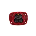 LED проектор P.TIP 42 червен-OFF ROAD: 4"/30W /12V-24V/ IP 67 Водоустойчив