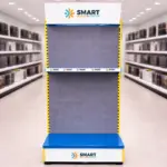 Метален рафт за излагане в магазини, размери: L1000×W450×H2000 мм - Image 4
