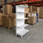 Метален рафт за експозиция в магазини, размери: Д 600x Ш 350x В 1550 мм - Image 6