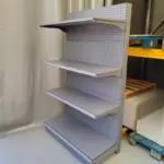 Метален рафт за експозиция в магазини, размери: Д 900x Ш 450x В 1800 мм - Image 3