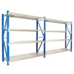 Професионален рафт за съхранение L3900x600xH2000, 1600 кг.