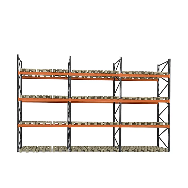 raft-pentru-depozitare-paleti-8460mm-x-adancime-1100mm-x-inaltime-4500mm-3300kgnivel36-europaleti-2924__w800_h800_c Стелаж за съхранение на палети 8460 мм х дълбочина 1100 мм х височина 4500 мм, 3300 кг/ниво/36 европалета - Image 1