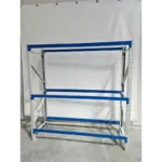 Професионален рафт за съхранение на гуми L2000x600xH2000, 600 кг - Image 3