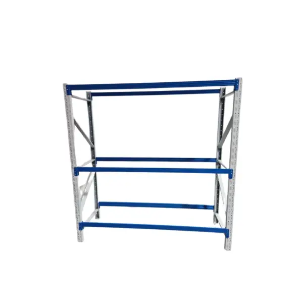 Професионален рафт за съхранение на гуми L2000x600xH2000, 600 кг