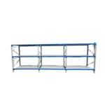 Професионален рафт за съхранение  L5800x600xH2000, 1800 кг.