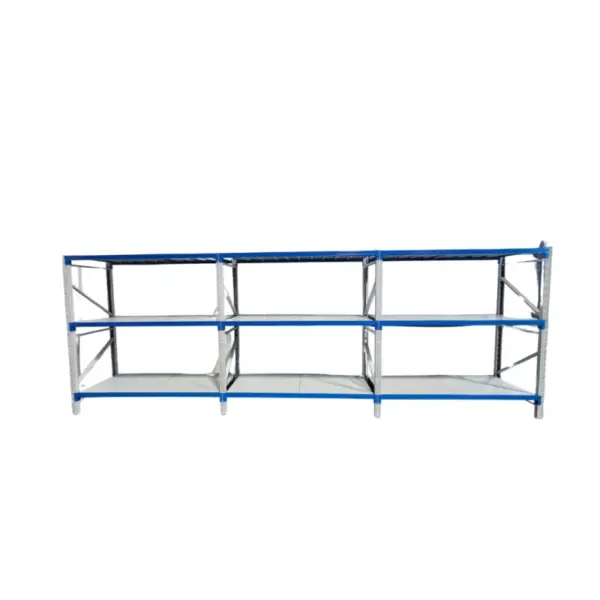 Професионален рафт за съхранение  L5800x600xH2000, 1800 кг.
