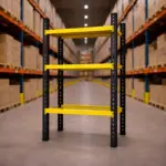 Професионален складов стелаж L1070 x Ш600 x В2000, 600 кг – без рафтове - Image 4