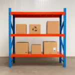 Професионален стелаж за съхранение – 3 нива – Д2000 x Ш600 x В2500, 1500 кг - Image 2