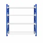 Професионален стелаж за съхранение на гуми H2000×L2000×l400, 800 кг – Продукт с нарушена опаковка!