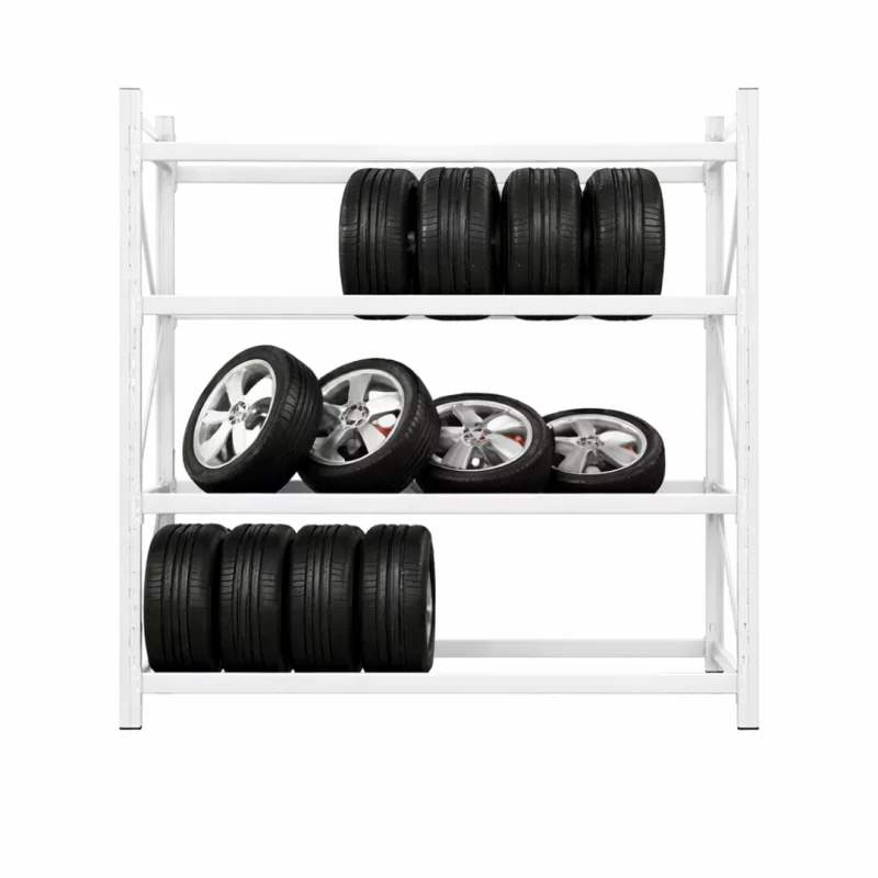 raft-profesional-pentru-depozitare-anvelope-h2000xl2000xl600800kgalb-produs-resigilat-4437__w800_h800_c Професионален стелаж за съхранение на гуми H2000xL2000xL600, 800 кг, бял – ПРЕОПАКОВАН ПРОДУКТ! - Image 1