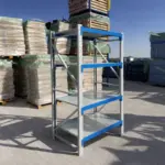 Професионален рафт за съхранение L1000x600xH2000, 800 кг - Image 3