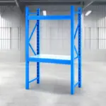 Професионален стелаж за съхранение L1000xШ600xВ2000, 400 кг - 2нива - Image 3