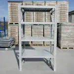Професионален рафт за съхранение L1000x600xH2000, 800 кг - Image 3