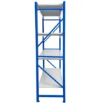 Професионален рафт за съхранение L2000x600xH2000, 800 кг - Image 2