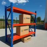 Професионален стелаж за съхранение L2000×Ш600×В2000, 2700 кг - Image 2