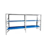 Професионален рафт за съхранение  L3900x600xH2000, 1200 кг.