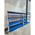 Професионален рафт за съхранение  L3900x600xH2000, 1600 кг - Image 3