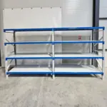 Професионален рафт за съхранение L3900x600xH2000, 1600 кг.