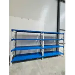 Професионален рафт за съхранение  L3900x600xH2000, 1600 кг - Image 4