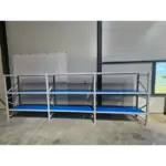 Професионален рафт за съхранение L5800x600xH2000, 1800 кг.