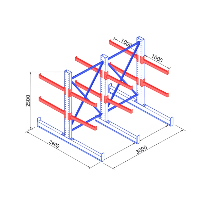 rafturi-cantilever-latime-3000mm-x-adancime-2400mm-x-inaltime-2500mm-2254__w800_h800_c Конзолни рафтове ширина 3000 mm дълбочина 2400 mm височина 2500 mm - Image 1