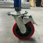 Стоманено колело за скеле със спирачка 6 инча (145MM) - Image 3