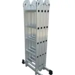 Сгъваема многофункционална алуминиева стълба – Модел KMP405B (4x5 стъпала)