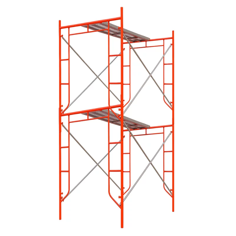 schela-circulabila-din-otel-h4000l1800w900-mm-cu-4-seturi-de-diagonale-si-2-platforme-7440__w800_h800_c Подвижно стоманено скеле H4000L1800W900 мм с 4 комплекта диагонали и 2 платформи. - Image 1