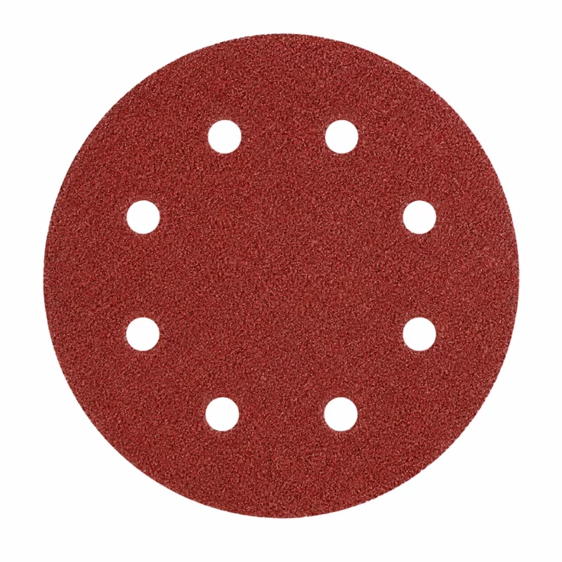 set-50-buc-disc-abraziv-velcro-125-mm-8-gauri-granulatie-g100-pentru-slefuire-lemn-si-metal-2088__w800_h800_c КОМПЛЕКТ 50 БР. – Абразивен диск с велкро 125 мм, с 8 отвора, зърненост G100, за шлайфане на дърво и метал - Image 1