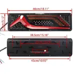 Комплект стоп светлини P.TIP65-OFF ROAD: 46 см /12V-24V /IP 67 Водоустойчив - Image 3