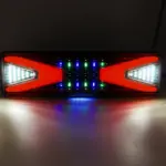 КОМПЛЕКТ Заден стоп P.TIP77-OFF ROAD: 33 см / 12V-24V / IP67 Водоустойчив - Image 4