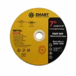 Режещ диск за неръждаема стомана и метал T41, 180mm x 2.0mm x 22.23mm – плосък диск
