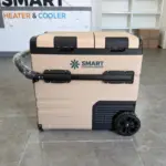Автохладилник с компресор Smart Cooler, с Bluetooth, колела и двойна зона на охлаждане, капацитет 55L, включена еко такса. - Image 2