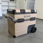 Автохладилник с компресор Smart Cooler, с Bluetooth, колела и двойна зона на охлаждане, капацитет 55L, включена еко такса. - Image 3