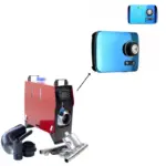Преносим отоплител Sirocco Smart Heater Premium 8kW, 12V/24V и опционално 220V, с Bluetooth дисплей, алуминиев корпус и японска свещ Kyocera - Image 2