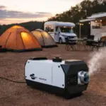 Премиум преносим квадратен отоплител Smart Heater, мощност 8 kW, 12V/24V, по избор 220V, японска свещ Kyocera - Image 2
