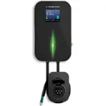 Трифазна EV зарядна станция 22 kW, 32A с RFID, LCD дисплей и Type 2 контакт