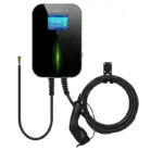 Зарядна станция 16A, 11KW, Тип 2 – Кабел 5 метра с трифазен LCD дисплей